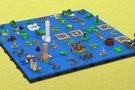 Insolite : The Legend of Zelda - The Wind Waker, un fan recre la map en LEGO